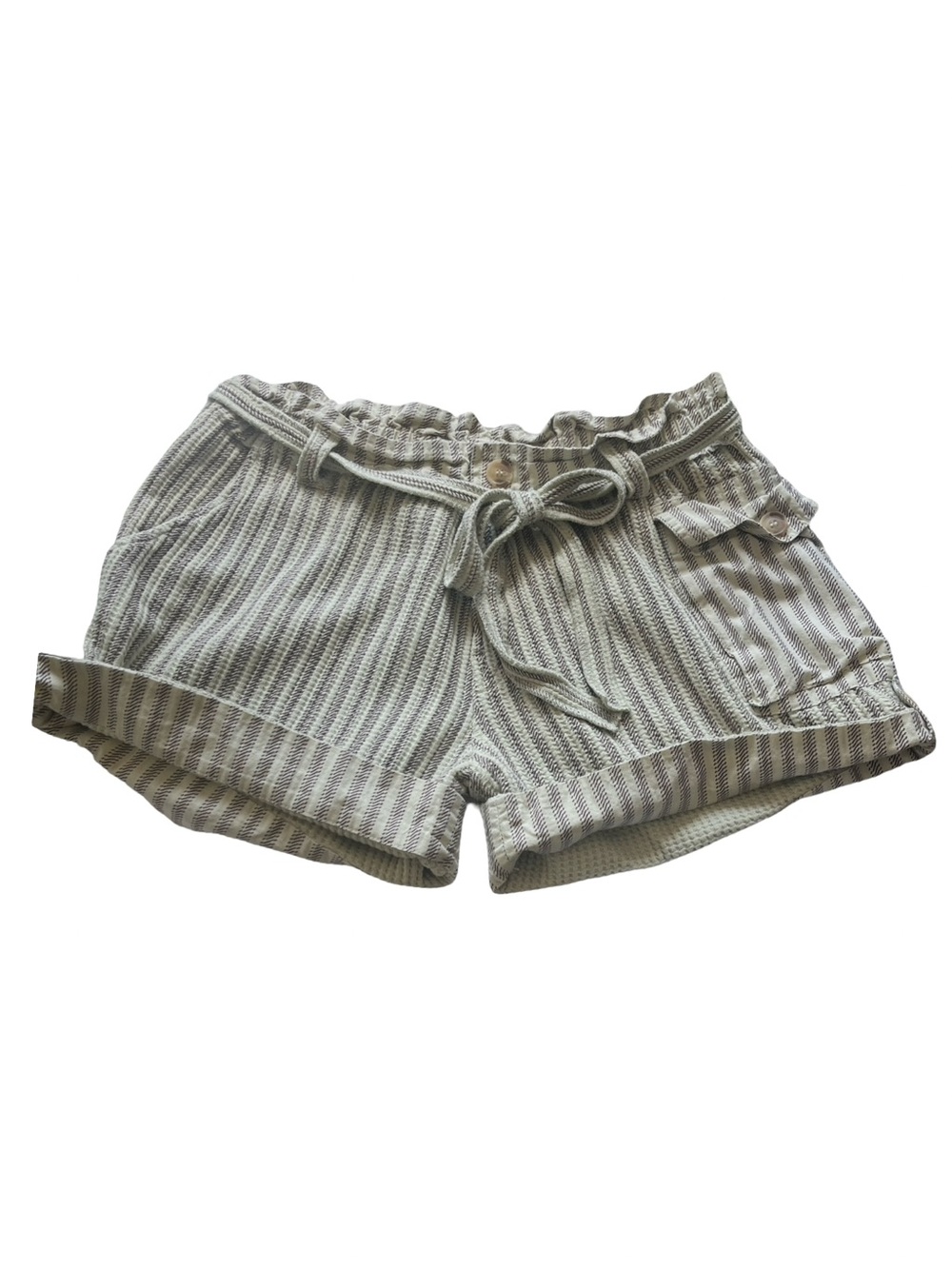 Free People FP One Harriet Striped Shorts Relaxed Pinstripe Womens Size Small